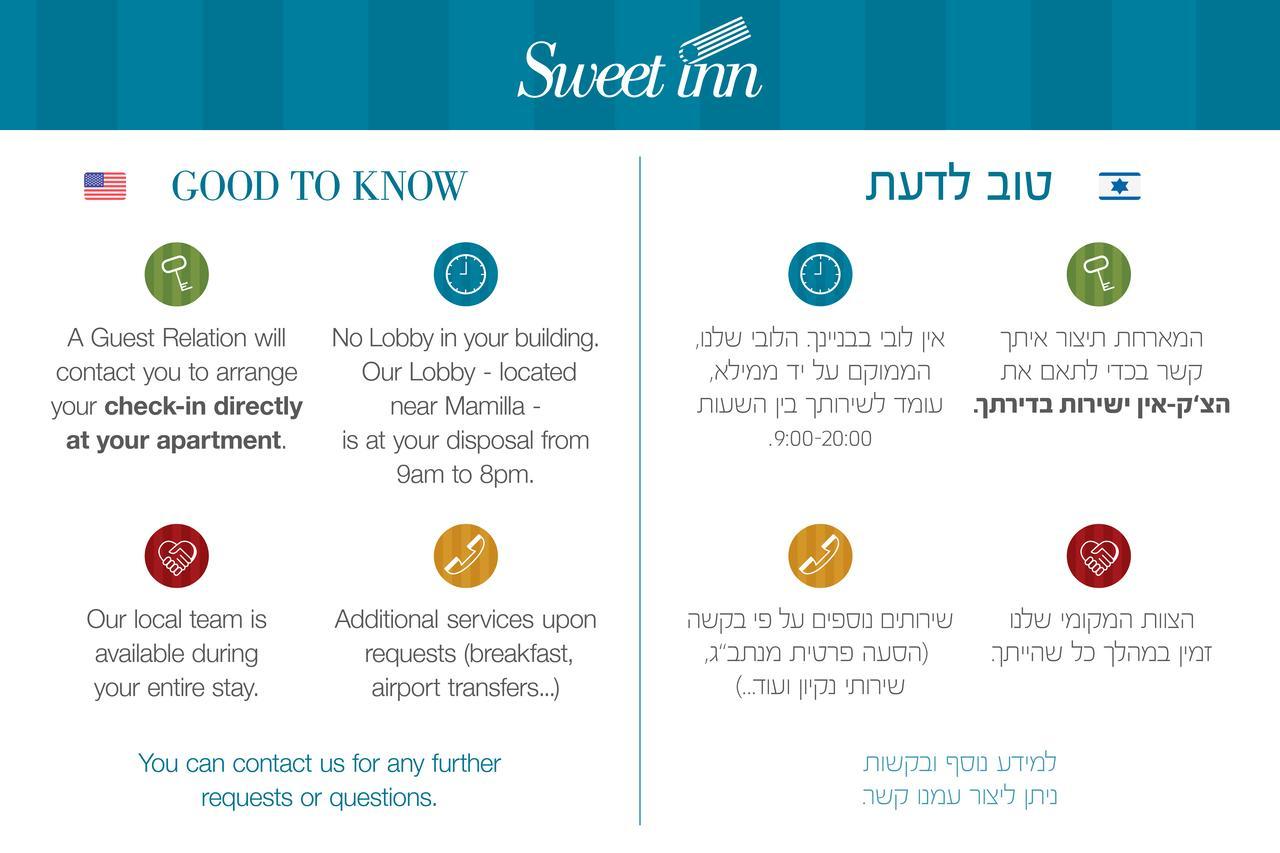 Sweet Inn - Ben Maimon 19 Jeruzalém Exteriér fotografie
